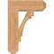 Ekena Millwork Merced Craftsman Smooth Bracket, Western Red Cedar, 5 1/2"W x 20"D x 28"H BKT06X20X28MRC04SWR - alternate 2